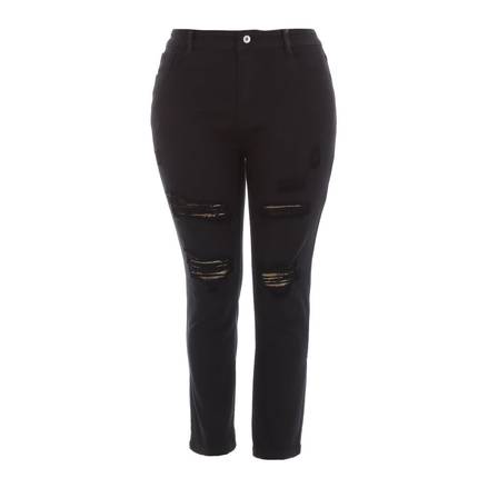 Damen Skinny Jeans von Laulia Gr. XL/42 - black