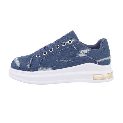 Damen Low-Sneakers - blue Gr. 37