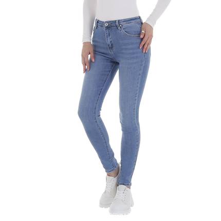Damen Skinny Jeans von AYDRIA Gr. XS/34 - blue