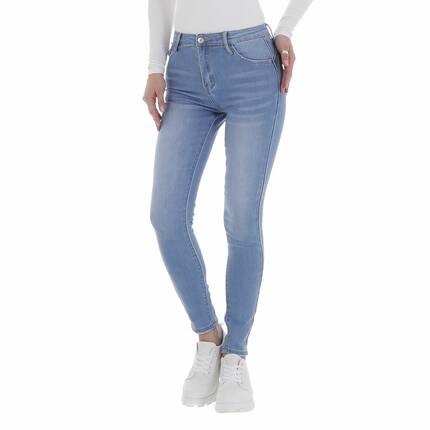 Damen Skinny Jeans von AYDRIA Gr. M/38 - blue