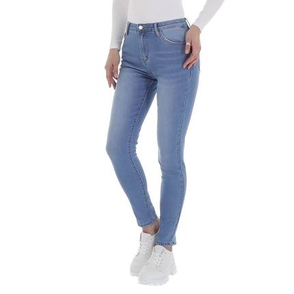 Damen Skinny Jeans von AYDRIA Gr. XS/34 - blue