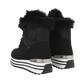 Damen Schnürstiefeletten - black