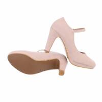 Damen High-Heel Pumps - beige
