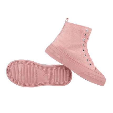 Damen High-Sneakers - pink
