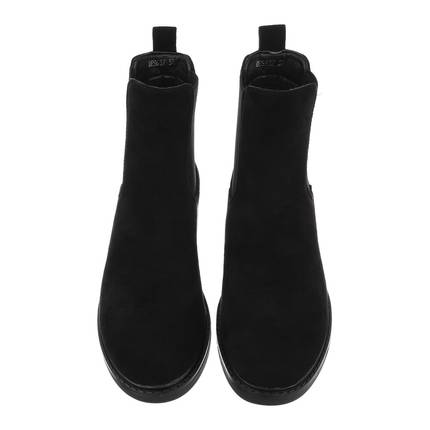 Damen Chelsea Boots - blacksuede