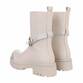 Damen Klassische Stiefeletten - beige
