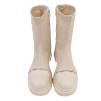Damen Klassische Stiefeletten - beige