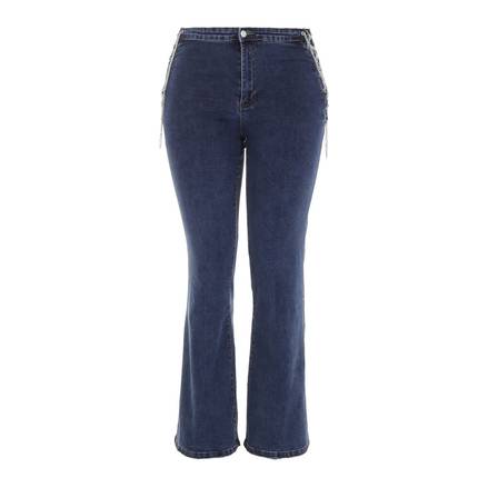 Damen Bootcut Jeans von Laulia Gr. L/40 - blue