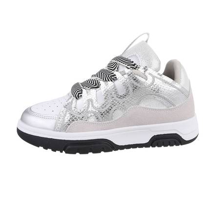 Damen Low-Sneakers - silver Gr. 39