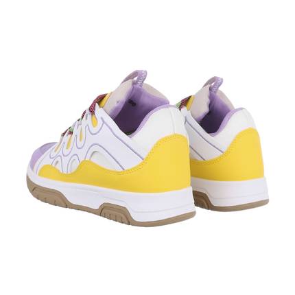 Damen Low-Sneakers - yellow