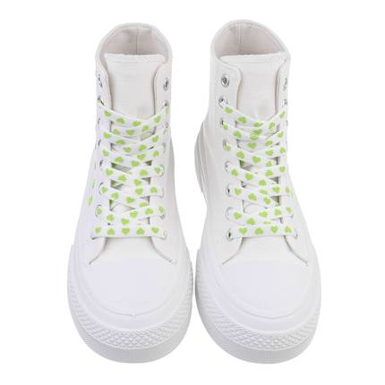 Damen High-Sneakers - green