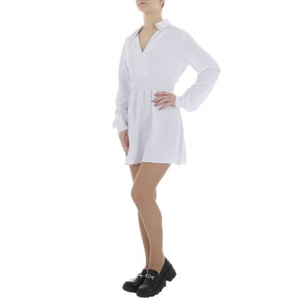 Damen Blusenkleid von Metrofive - white
