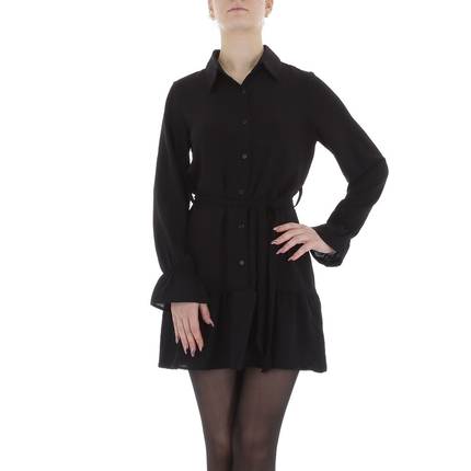 Damen Blusenkleid von Metrofive Gr. M/L - black