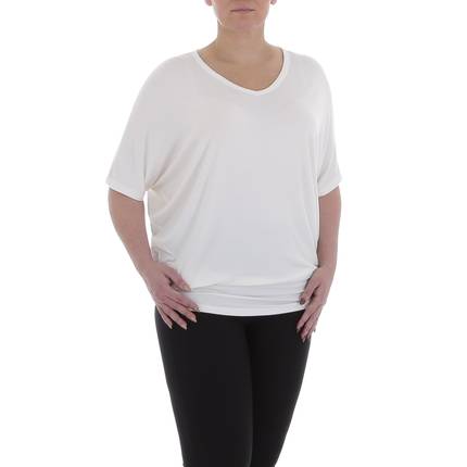 Damen T-Shirt von Metrofive - white