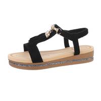 Damen Keilsandaletten - black