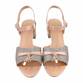 Damen Sandaletten - champagne