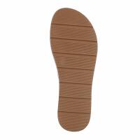 Damen Flache Sandalen - black