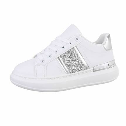 Damen Low-Sneakers - silver Gr. 40