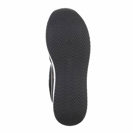 Damen Keilabsatz-Sneakers - black