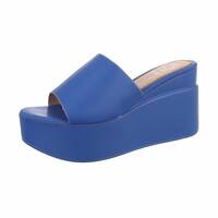 Damen Keilsandaletten - blue