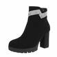 Damen High-Heel Stiefeletten - black