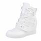 Damen Keilstiefeletten - white