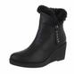 Damen Keilstiefeletten - black