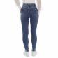 Damen High Waist Jeans von Laulia - blue