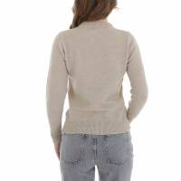 Damen Strickpullover von Emma & Ashley - beige