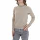 Damen Strickpullover von Emma & Ashley - beige