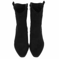 Damen Western- & Bikerboots - black