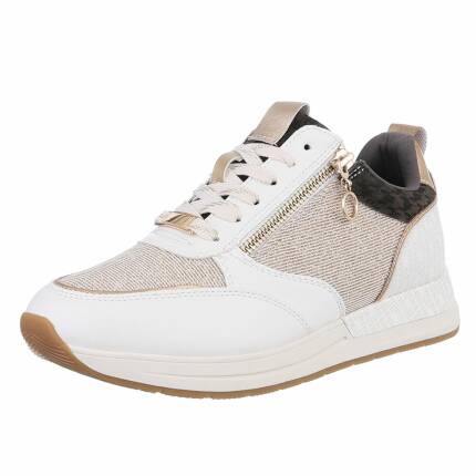 Damen Low-Sneakers - beige