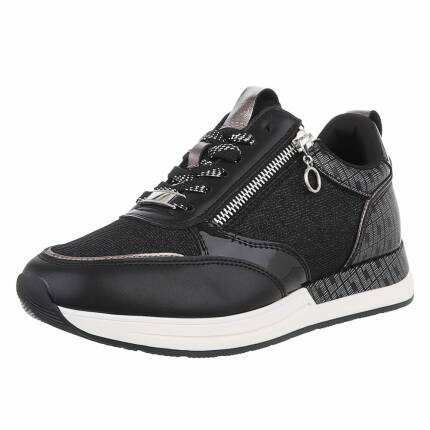 Damen Low-Sneakers - black