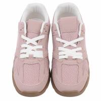 Damen Low-Sneakers - pink