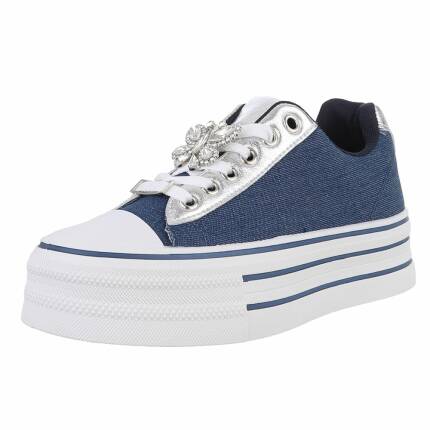 Damen Low-Sneakers - blue