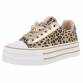 Damen Low-Sneakers - leopard