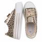 Damen Low-Sneakers - leopard