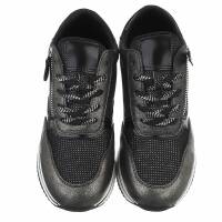 Damen Low-Sneakers - black