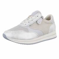Damen Low-Sneakers - silver Gr. 37