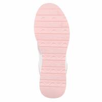 Damen Keilabsatz-Sneakers - pink