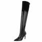 Damen Overknee-Stiefel - black