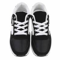Damen Keilabsatz-Sneakers - black