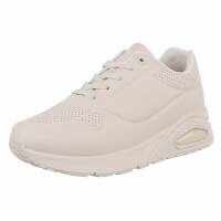 Damen Low-Sneakers - beige