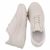 Damen Low-Sneakers - beige