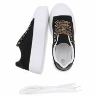 Damen Low-Sneakers - black