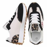 Damen Low-Sneakers - black