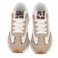 Damen Low-Sneakers - khaki