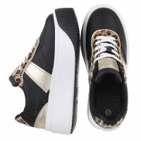 Damen Low-Sneakers - black