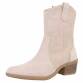 Damen Western- & Bikerboots - beigesuede