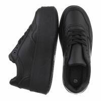 Damen Low-Sneakers - black